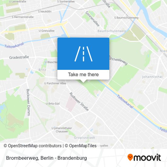 Brombeerweg map