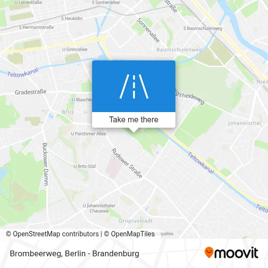 Brombeerweg map
