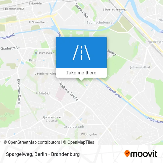 Карта Spargelweg
