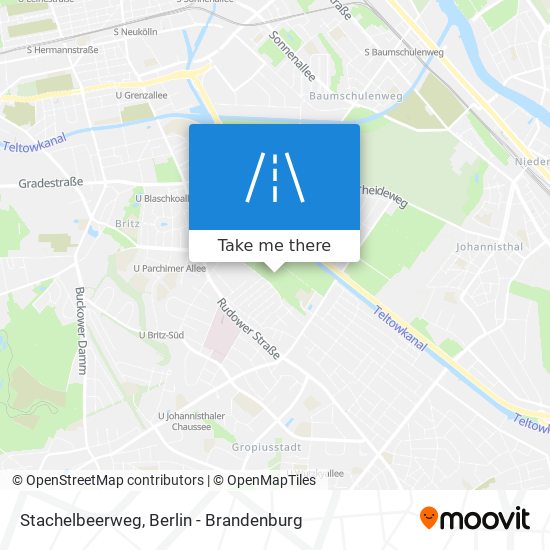 Stachelbeerweg map