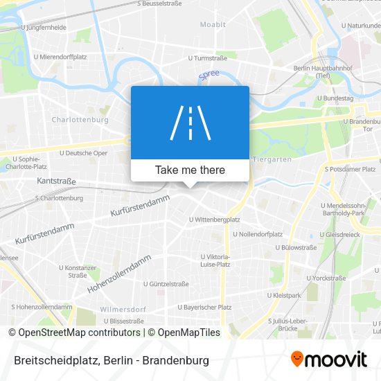 Breitscheidplatz map