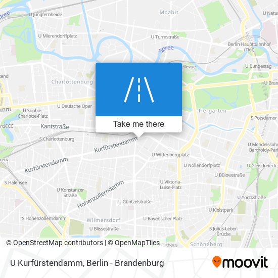U Kurfürstendamm map