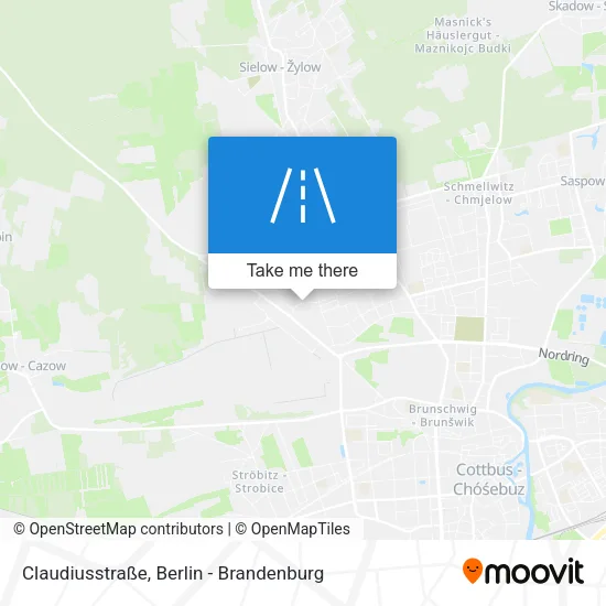 Карта Claudiusstraße