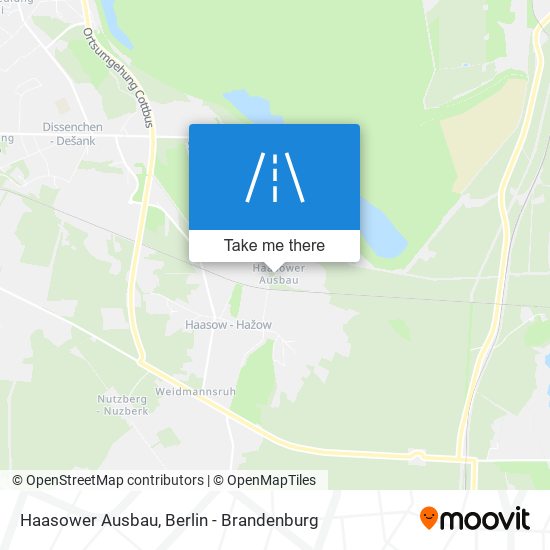 Haasower Ausbau map