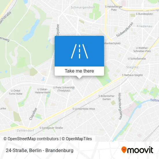 Карта 24-Straße