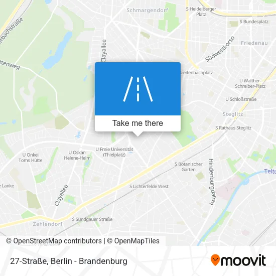 Карта 27-Straße