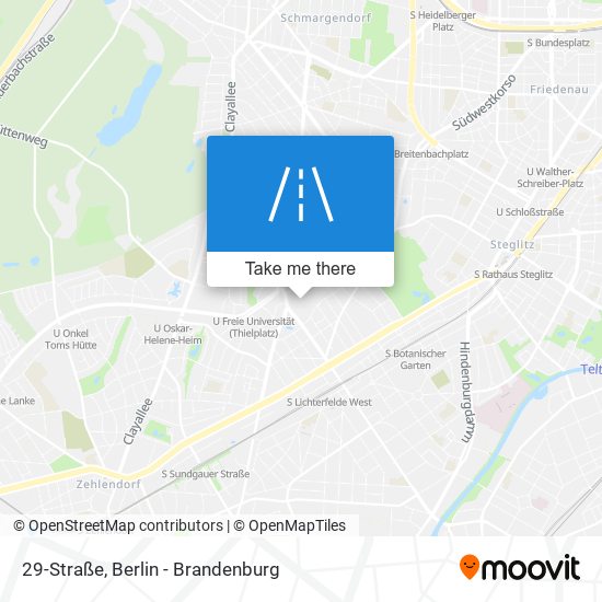29-Straße map