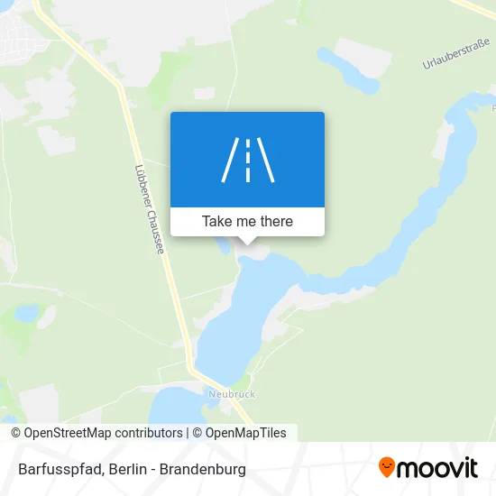 Barfusspfad map