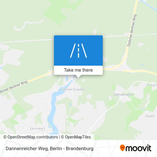 Dannenreicher Weg map
