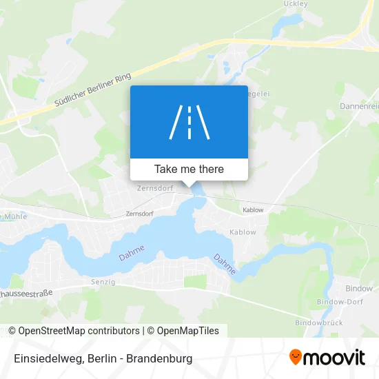 Карта Einsiedelweg