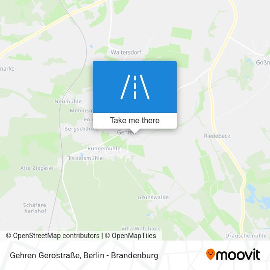 Gehren Gerostraße map