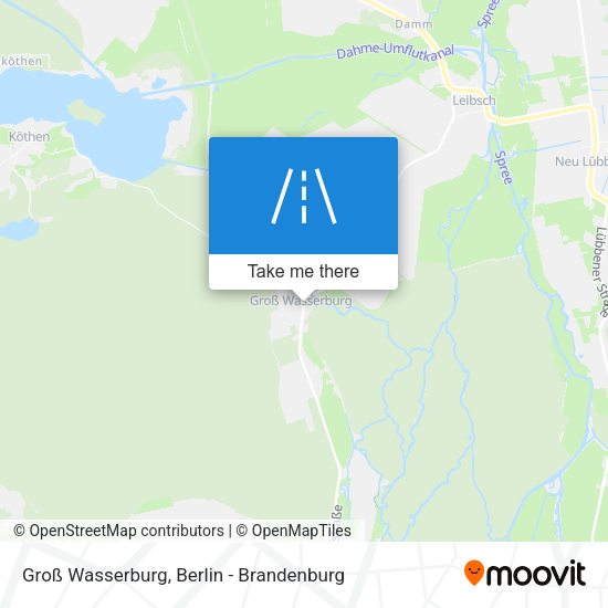 Groß Wasserburg map