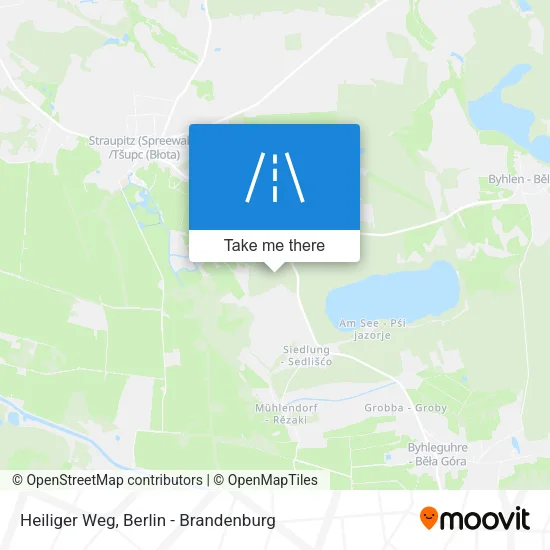 Карта Heiliger Weg