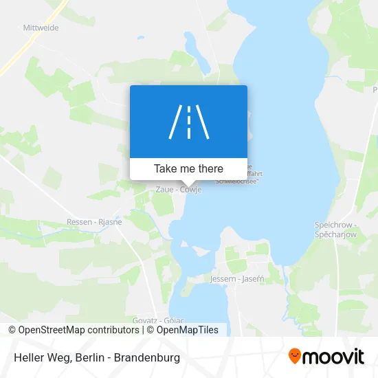 Карта Heller Weg