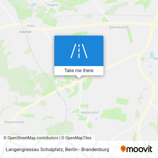 Langengrassau Schulplatz map