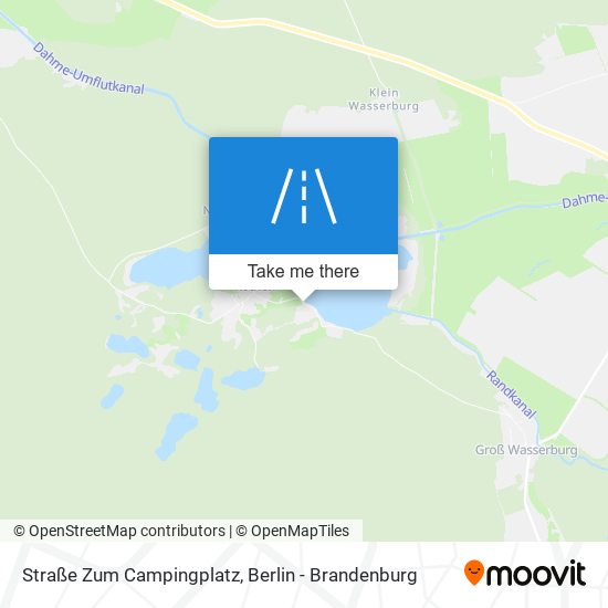 Straße Zum Campingplatz map