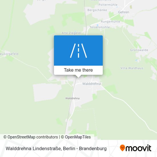 Walddrehna Lindenstraße map