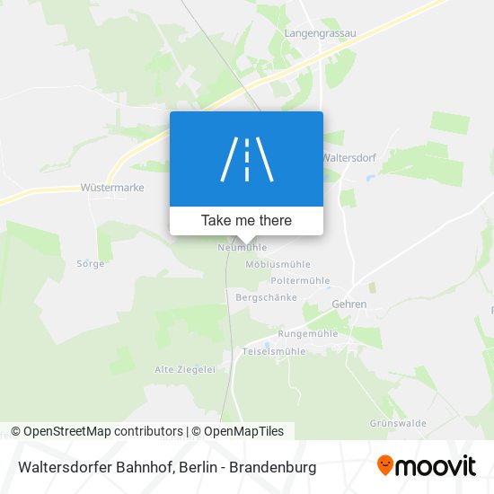 Waltersdorfer Bahnhof map