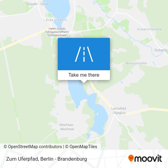 Zum Uferpfad map