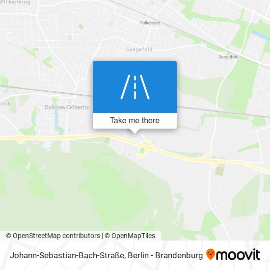 Johann-Sebastian-Bach-Straße map