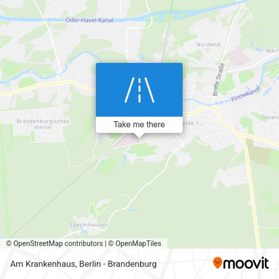 Am Krankenhaus map