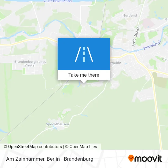 Am Zainhammer map