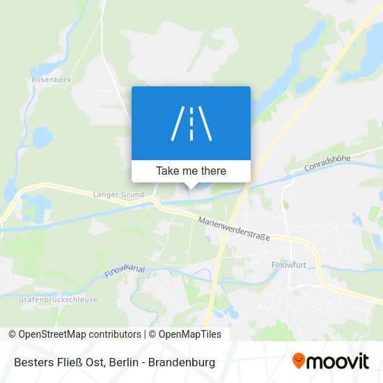 Besters Fließ Ost map