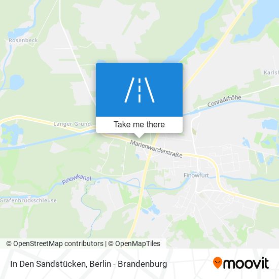 In Den Sandstücken map