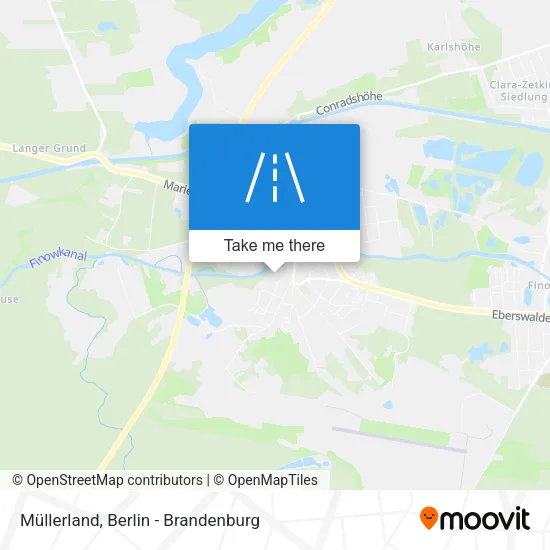 Карта Müllerland