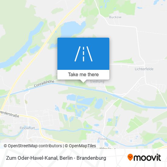 Zum Oder-Havel-Kanal map