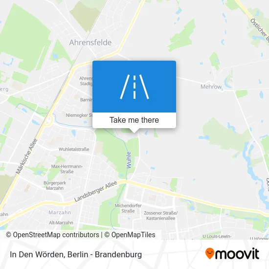 In Den Wörden map