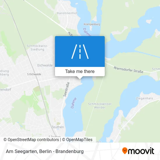 Am Seegarten map