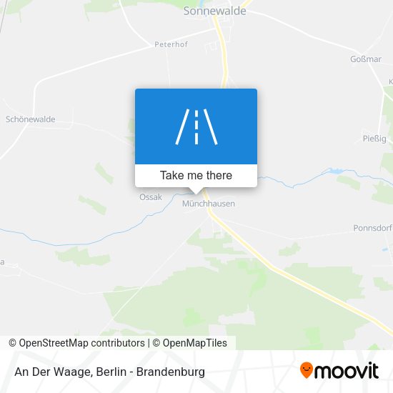 An Der Waage map