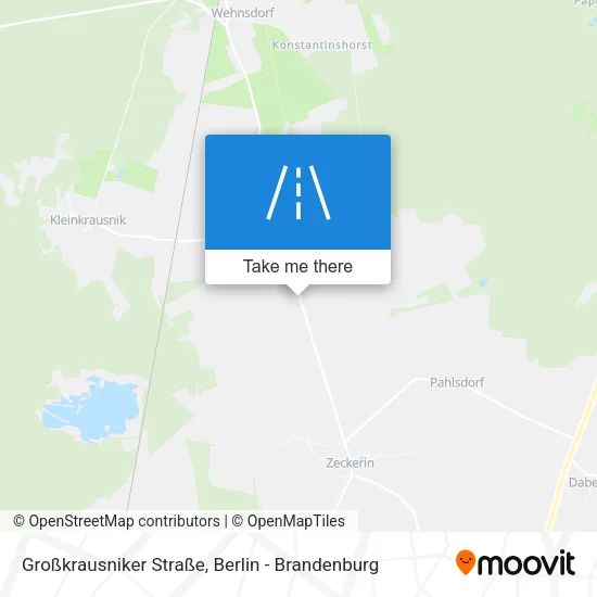 Карта Großkrausniker Straße