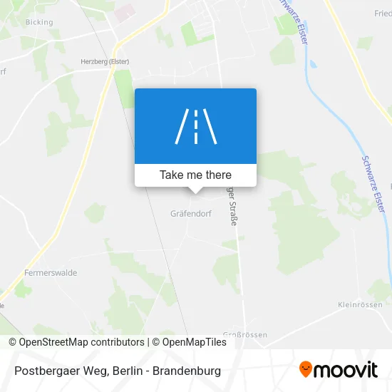 Карта Postbergaer Weg