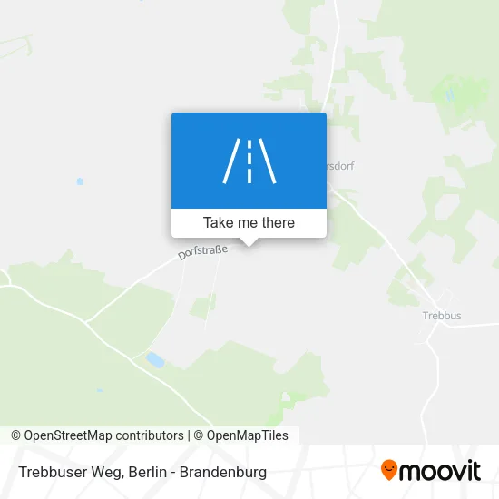 Карта Trebbuser Weg