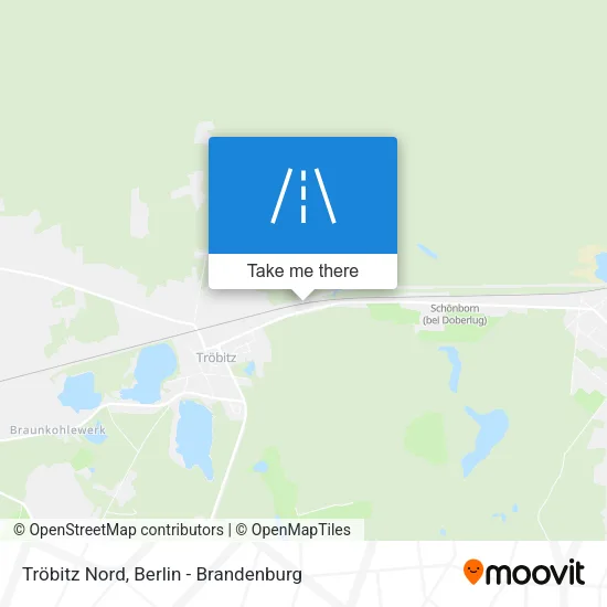 Карта Tröbitz Nord