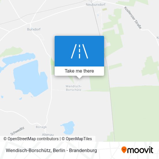 Wendisch-Borschütz map