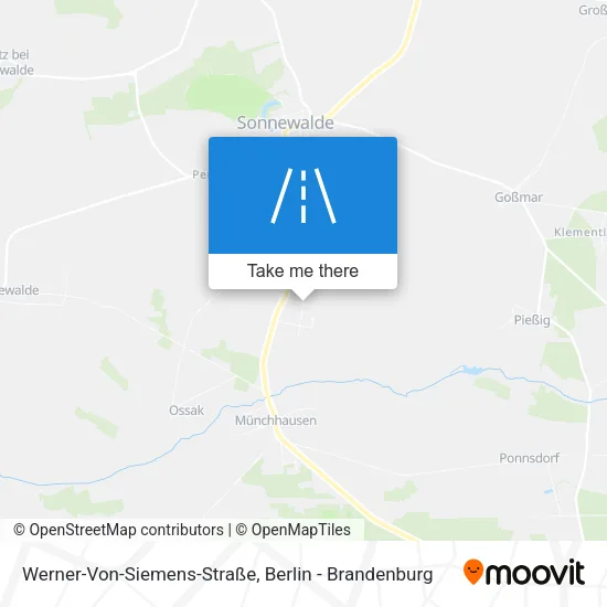 Карта Werner-Von-Siemens-Straße