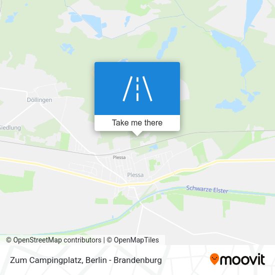Zum Campingplatz map