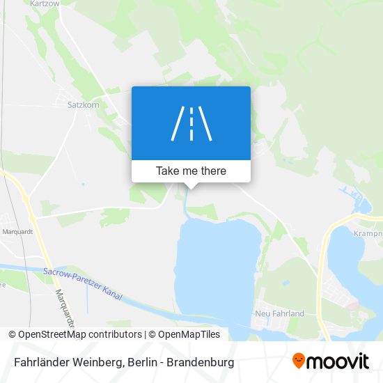 Fahrländer Weinberg map
