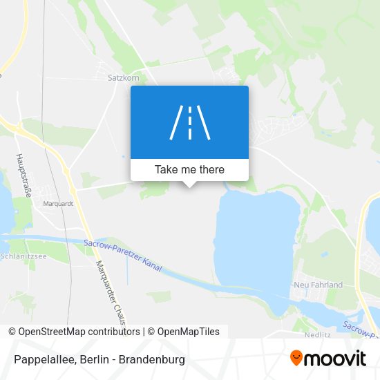 Pappelallee map