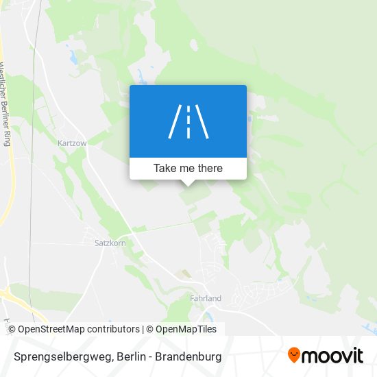 Карта Sprengselbergweg
