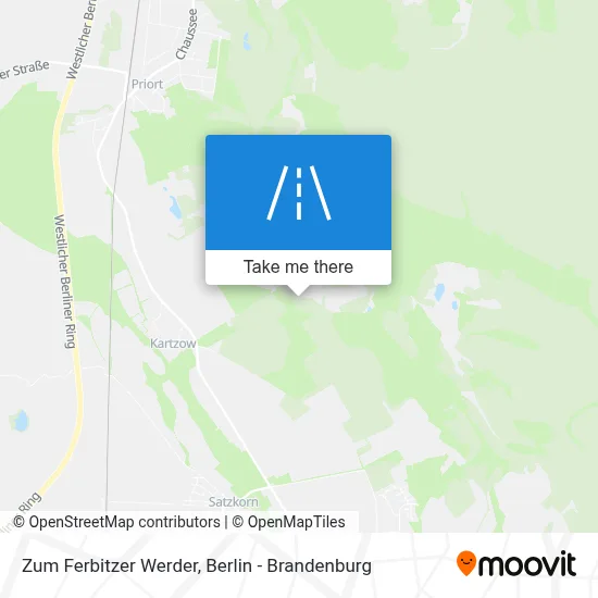 Zum Ferbitzer Werder map