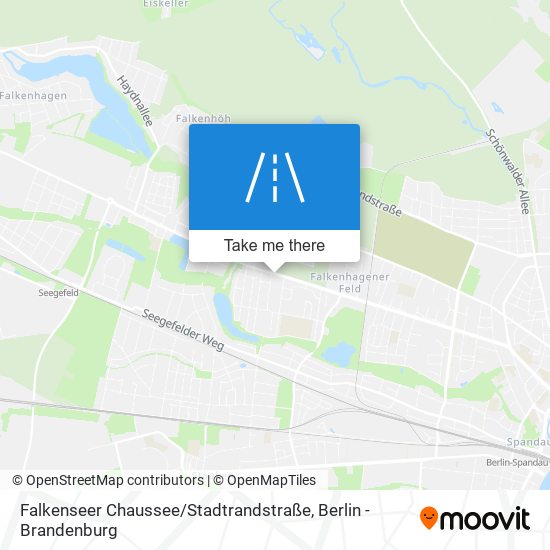 Falkenseer Chaussee / Stadtrandstraße map