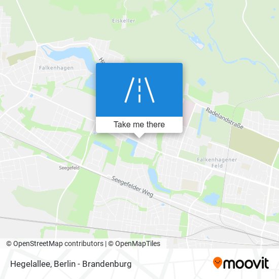 Hegelallee map