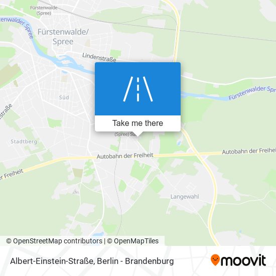 Albert-Einstein-Straße map