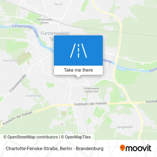 Карта Charlotte-Fenske-Straße