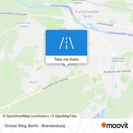 Карта Grüner Weg