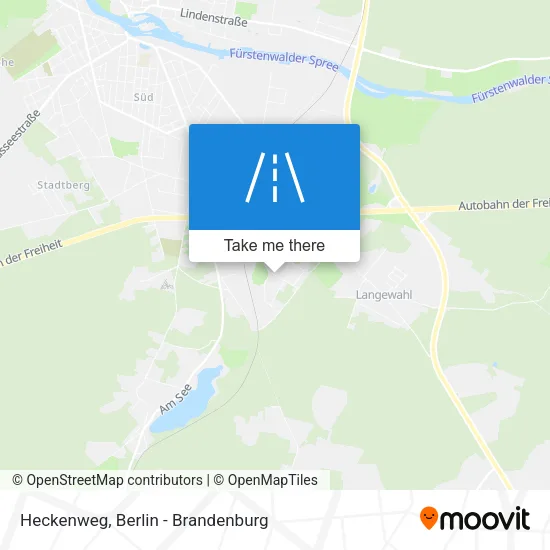 Карта Heckenweg